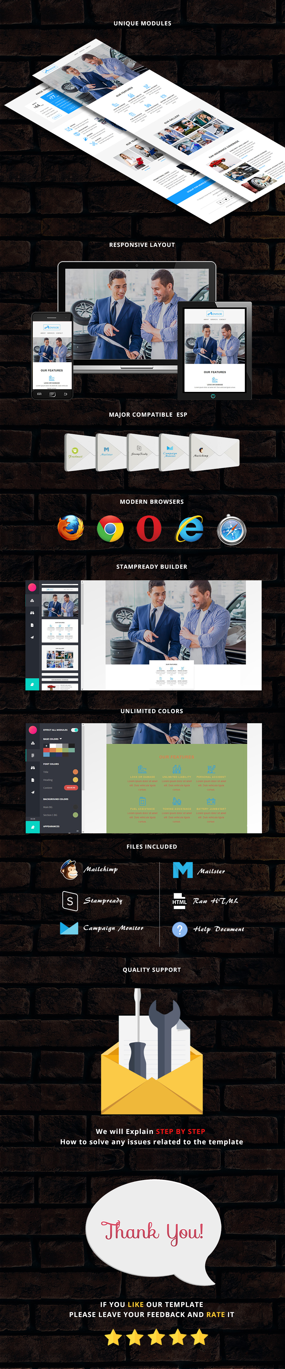 Advisor - Responsive Email Template