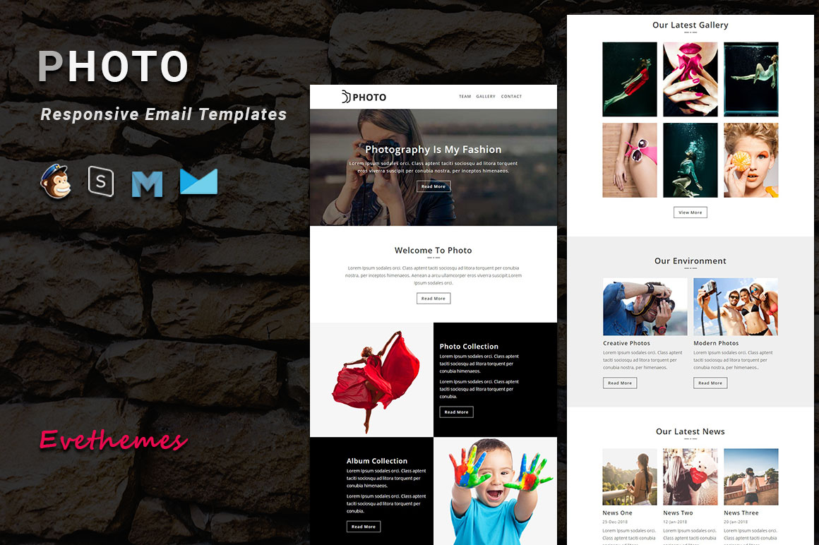 Photo - Responsive Email Template