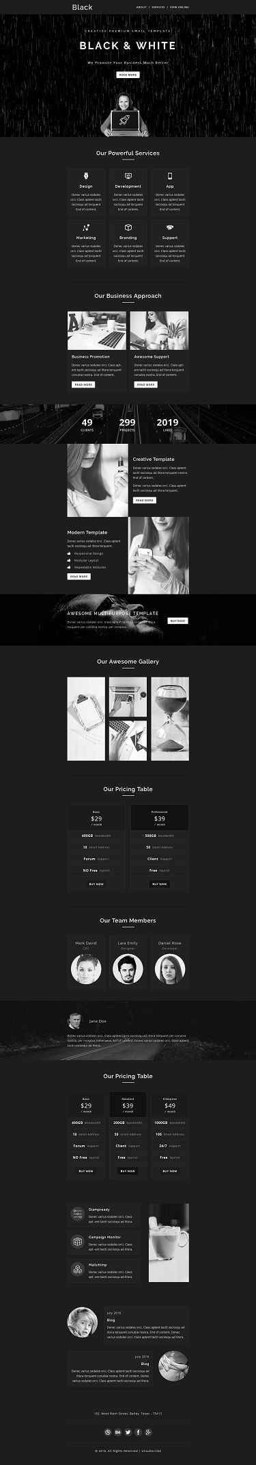 Sections (Colored) with BG images