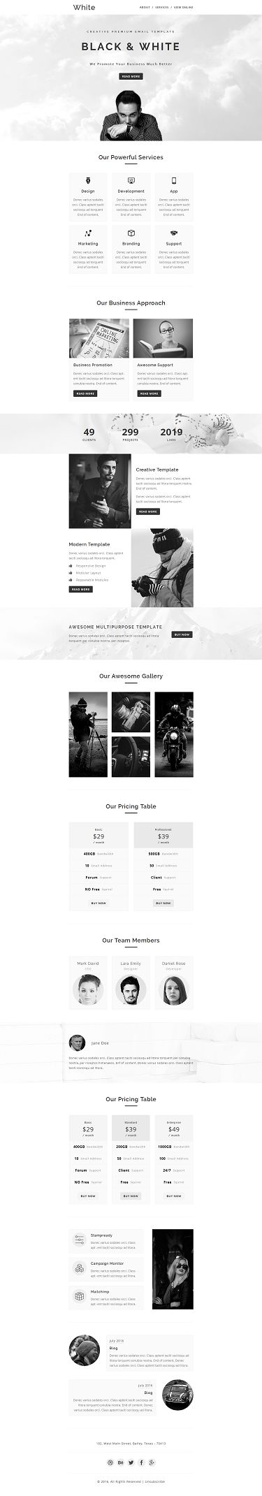 Sections (Colored) with BG images