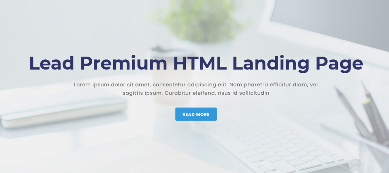 Lead Zen - Responsive HTML Landing Pages