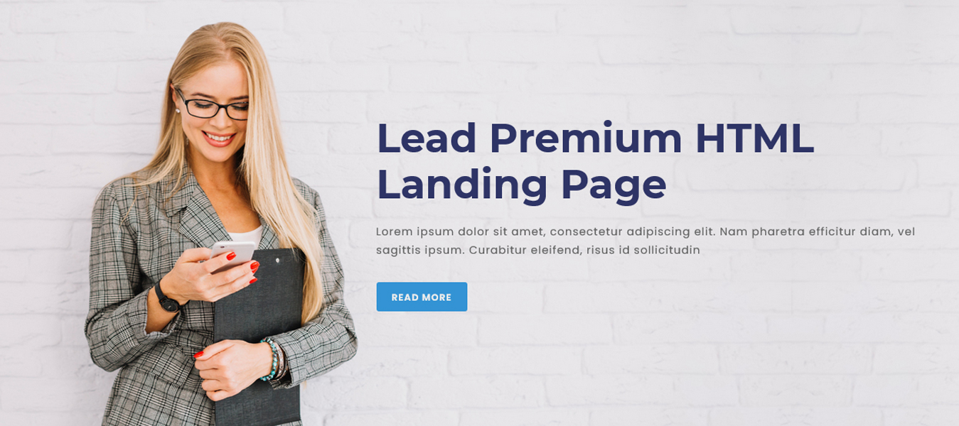 Lead Zen - Responsive HTML Landing Pages