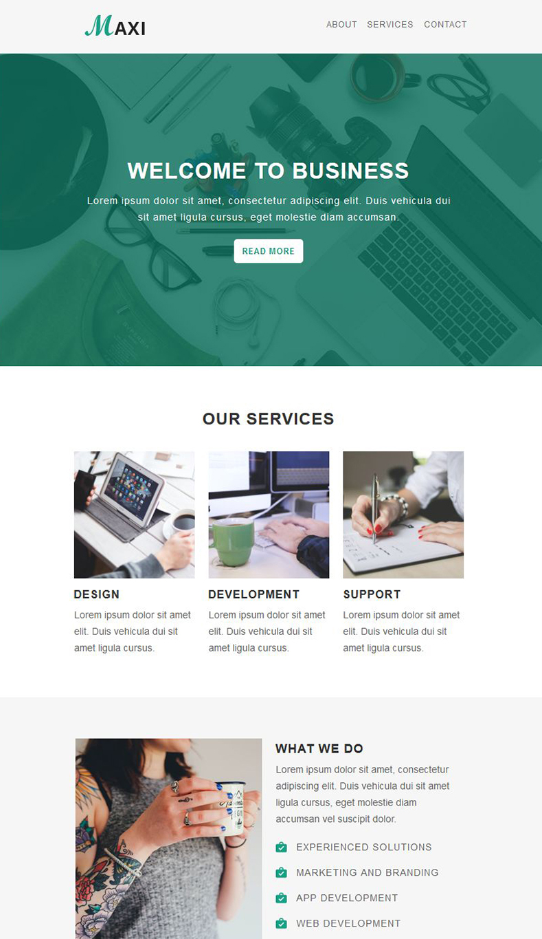 Maxi - Agency - Responsive Email Templates
