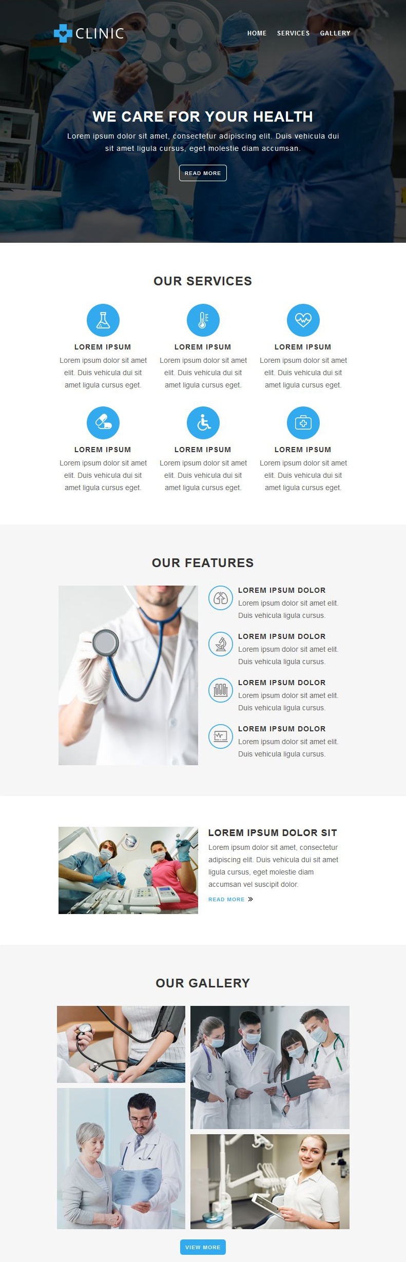 Clinic Responsive Email Template