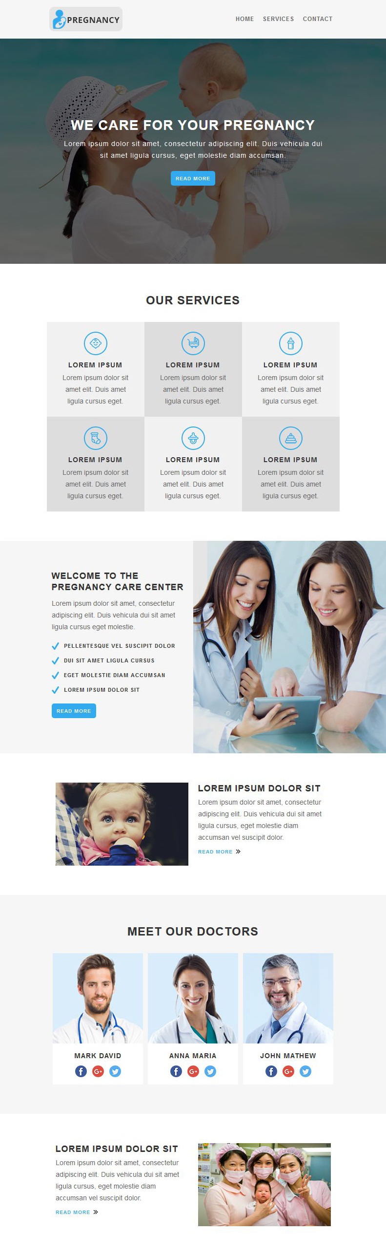 Pregnancy Responsive Email Template