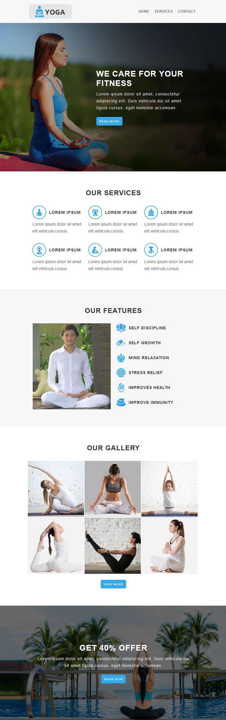 Yoga Responsive Email Template