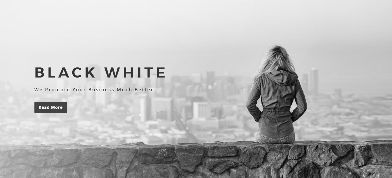 Slider - White - Responsive Landing Page