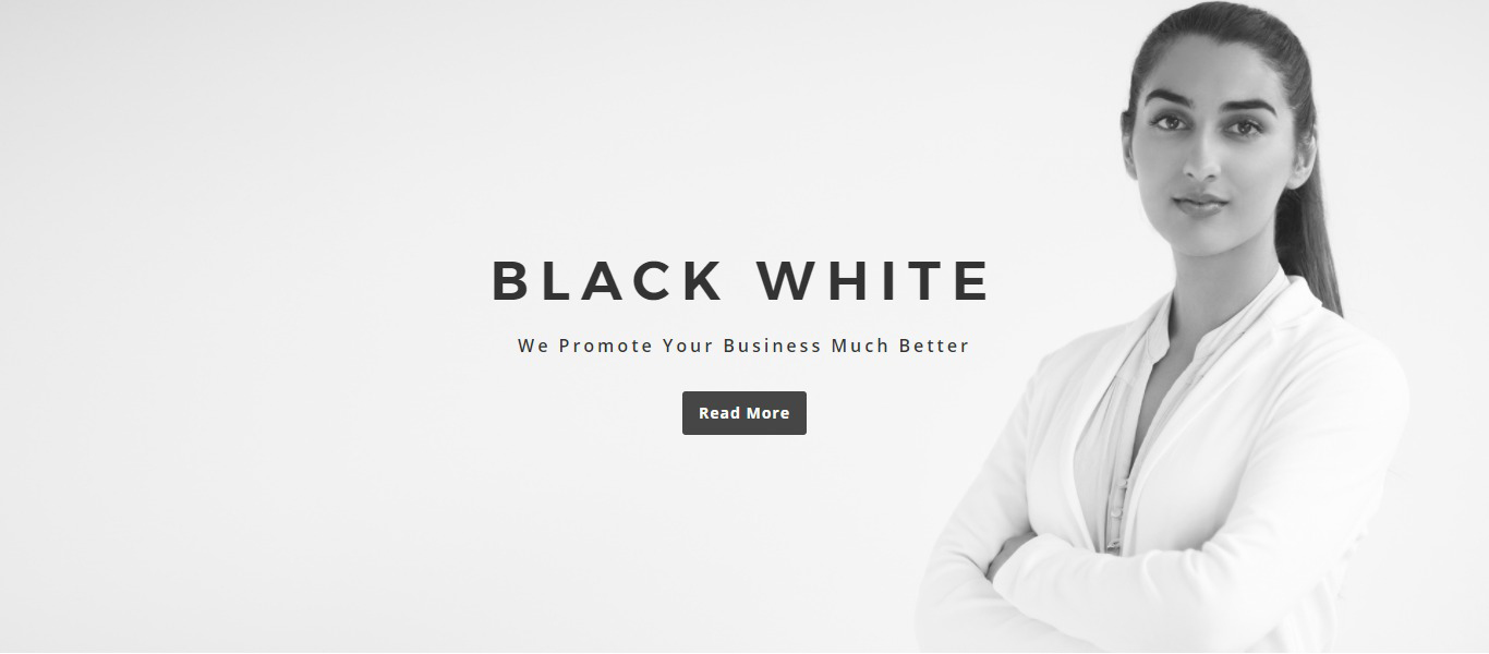 Default - White - Responsive Landing Page