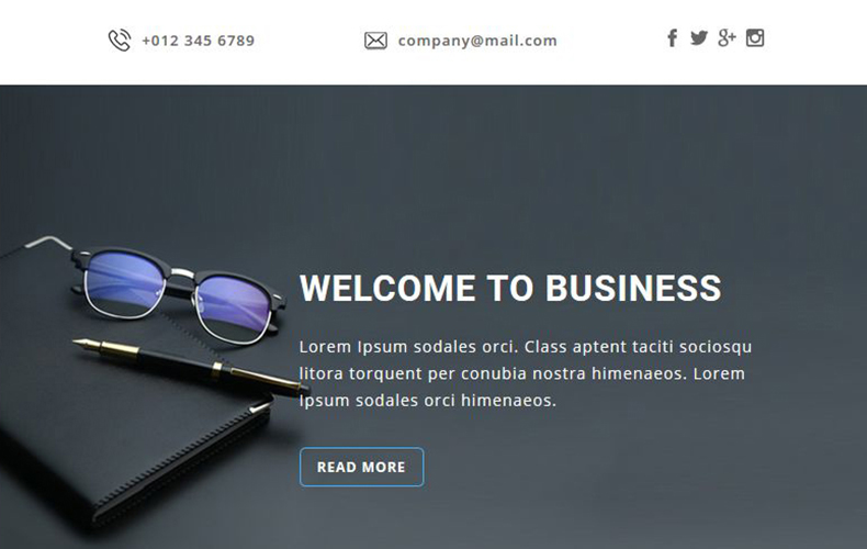 X-treme - Demo - 1 - Business Email Template